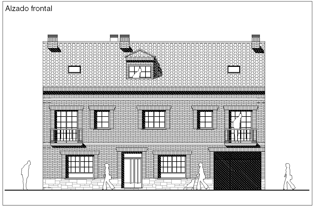 Proyecto de edificio de 5 viviendas y garaje en Villa del Prado